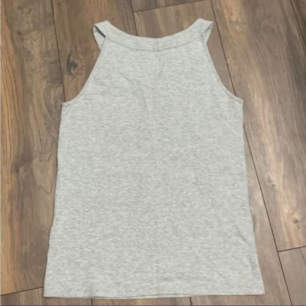 Justice Gray HAPPY Sequin Butterfly Tank Top & Matching Aqua Blue Shorts 16/18